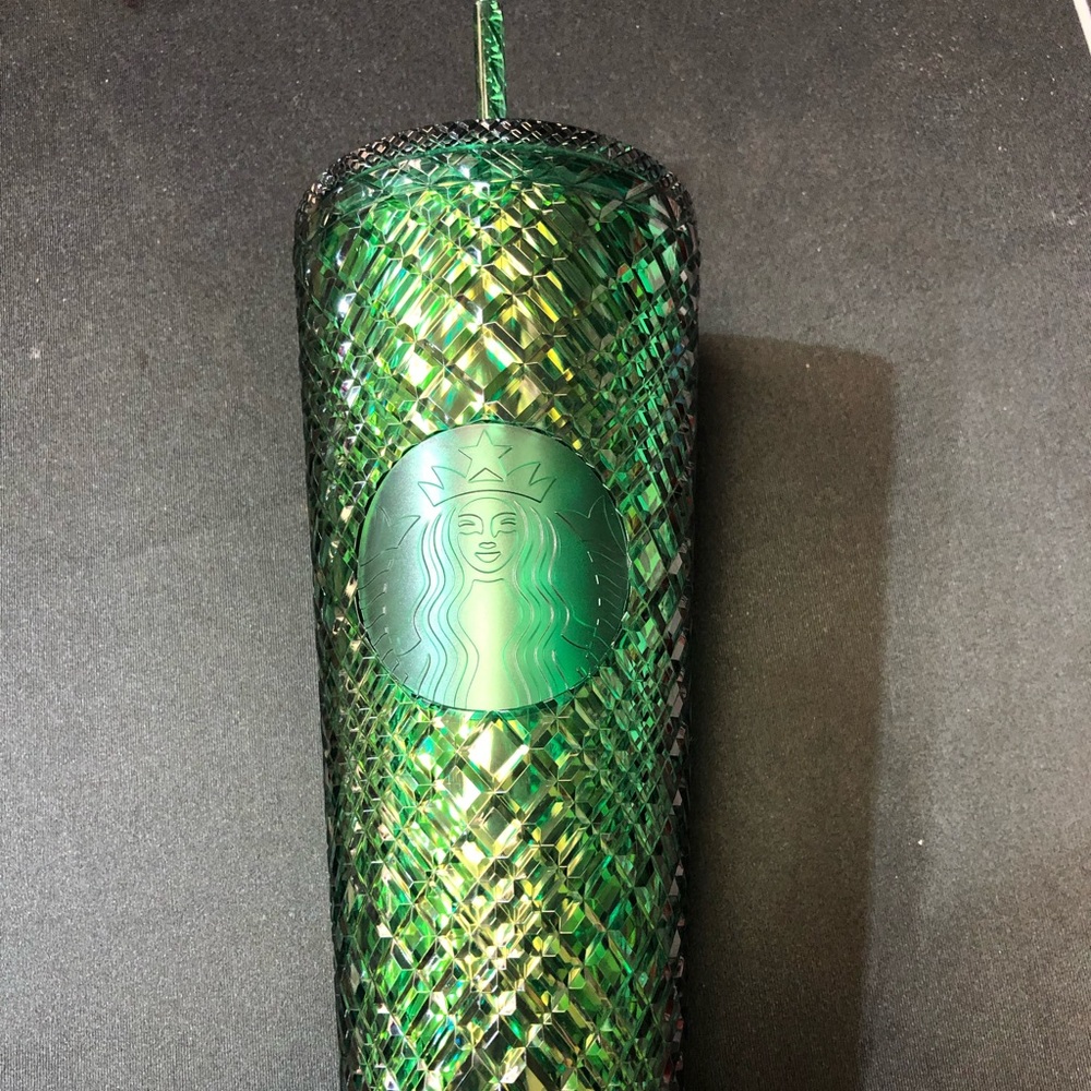 New Starbucks emerald green 24oz cold cup